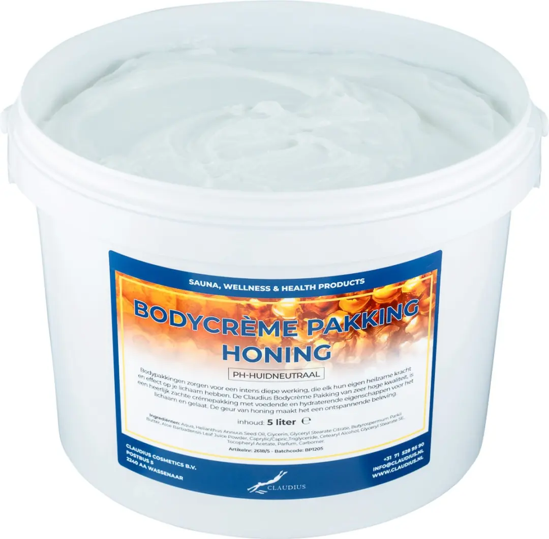 Splashbox Cosmetics Honing Bodycrème 10L