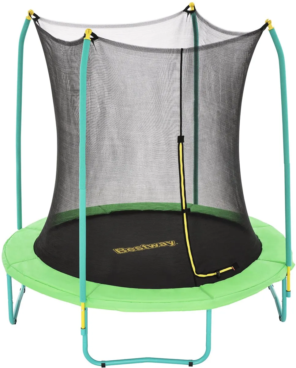 Bestway Xtreme Air 2,44m Buitentrampoline - 244cm - Zwart/Groen