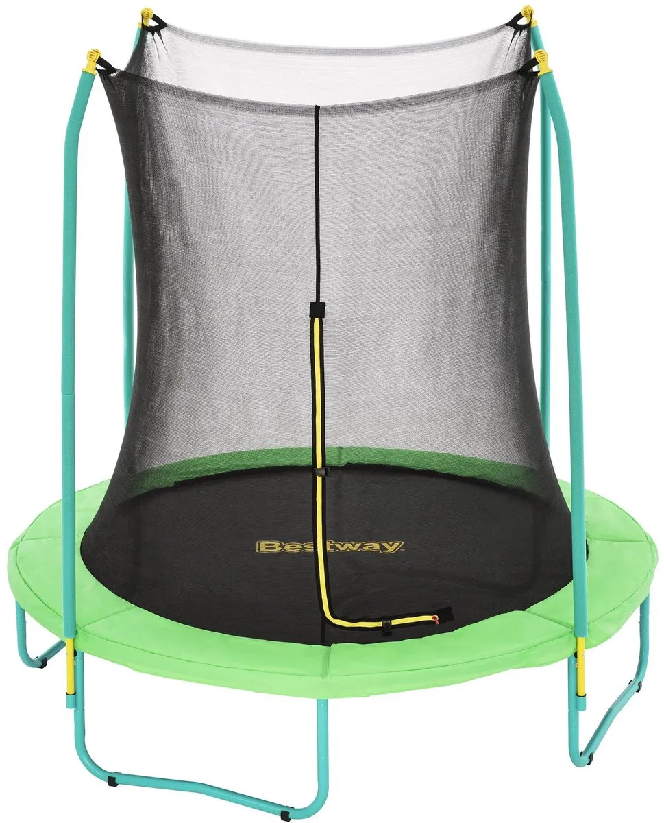 Bestway Xtreme Air 2,44m Buitentrampoline - 244cm - Zwart/Groen