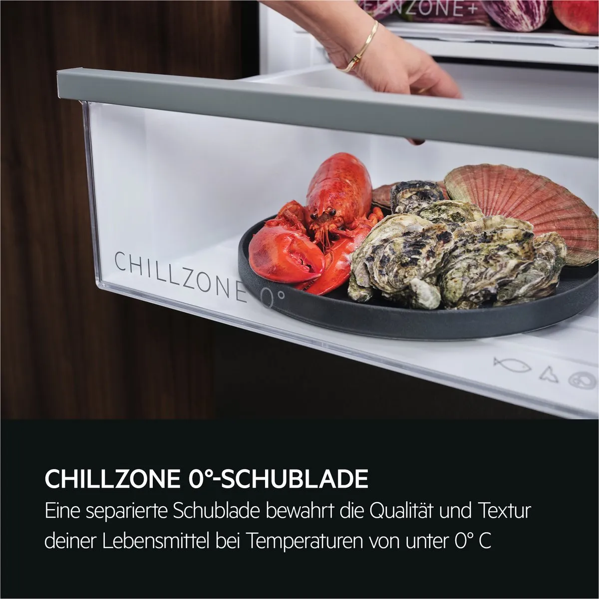 AEG Series 8000 ORC8M362BX Koelkast Vriescombinatie - 363L - Roestvrijstaal