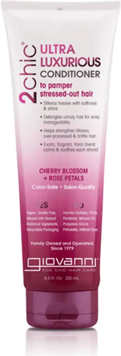 Giovanni Cosmetics 2chic Ultra-Luxe Conditioner 250ml - Kersenbloesem & Rozenblaadjes