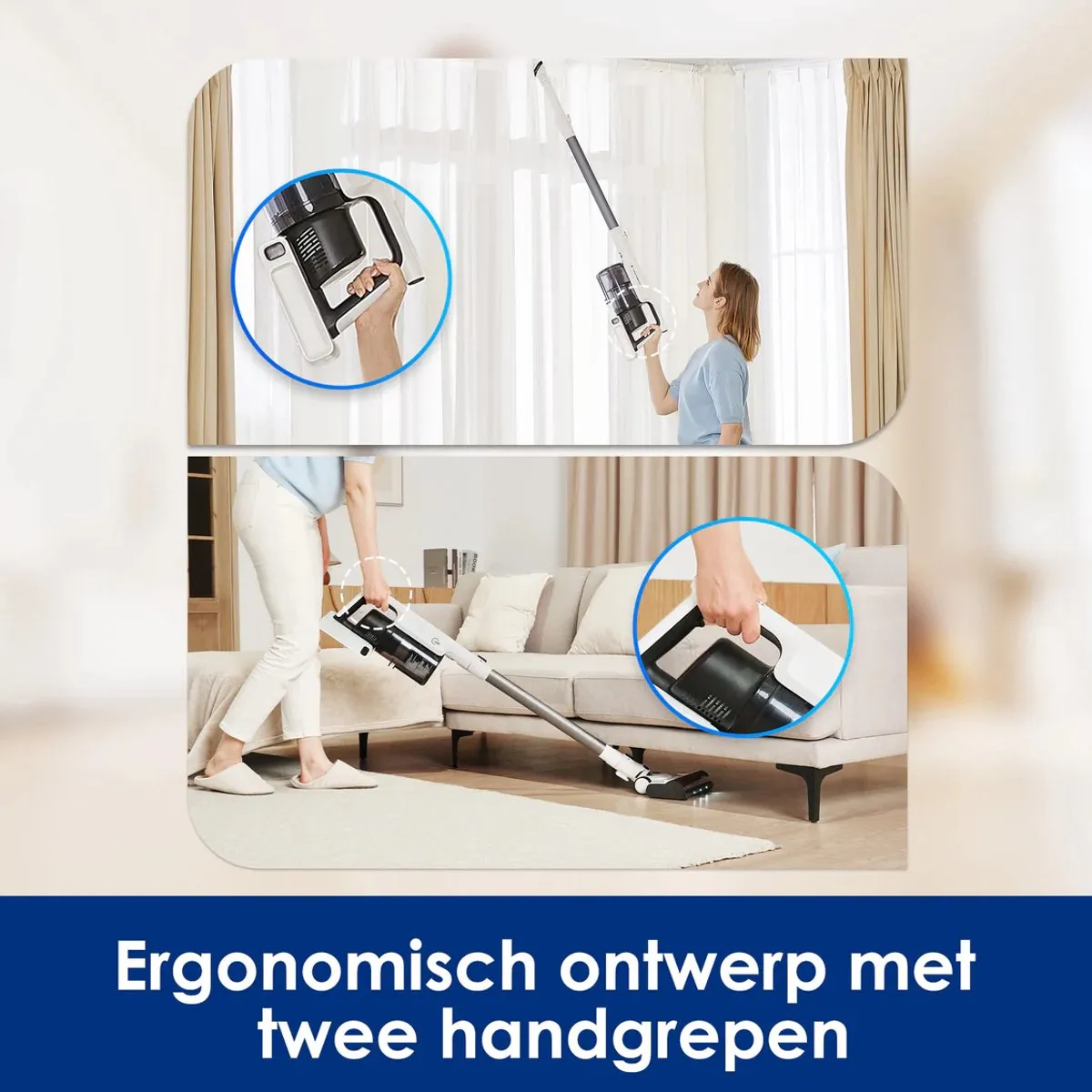 Tineco A30S Steelstofzuiger 270W - 1 Liter - 60 Min