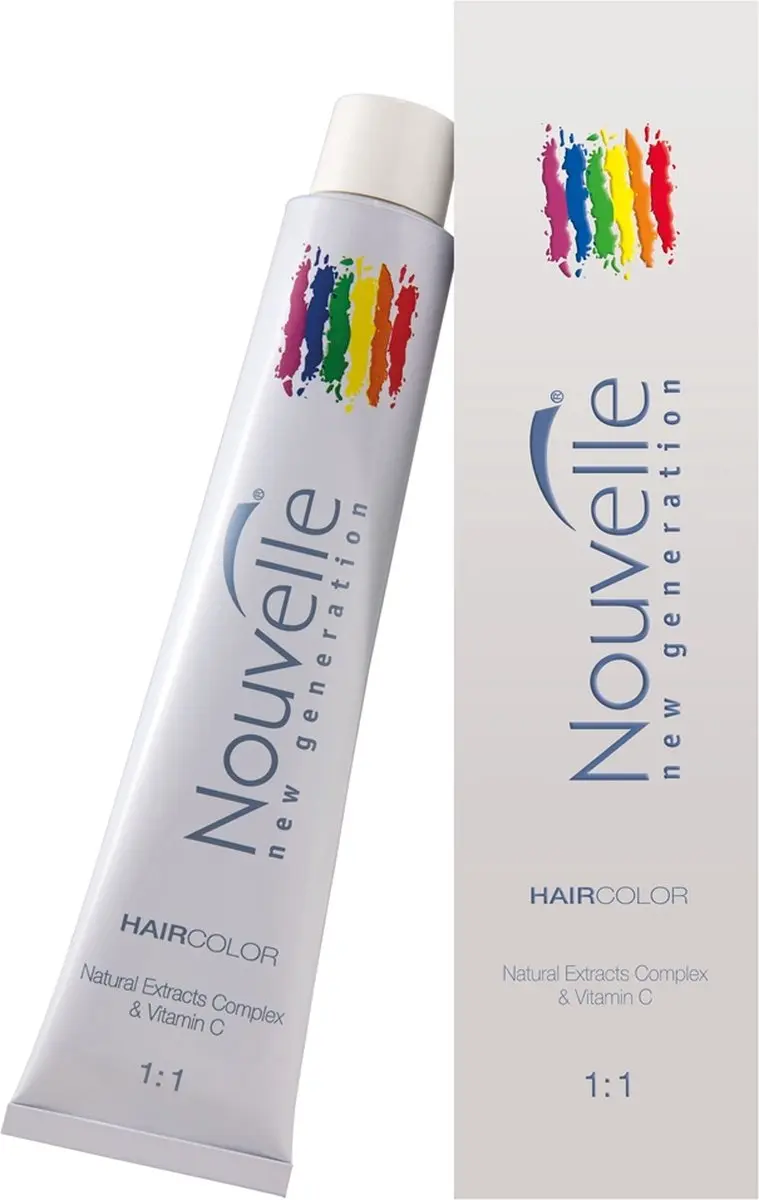 Nouvelle Hair Color 5.4 Light Copper Brown - 100ml