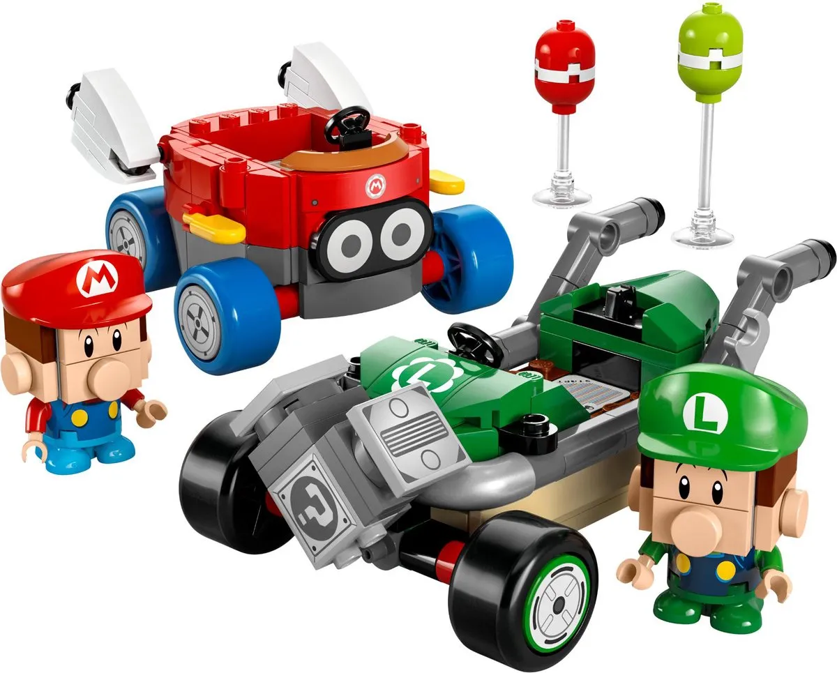 LEGO Mario Kart Baby Mario vs Baby Luigi 72034 - 321 Stukken