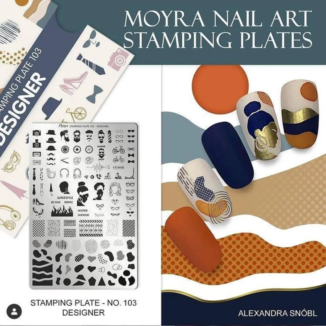 Moyra Stamping Plate 103 DESIGNER - 55g