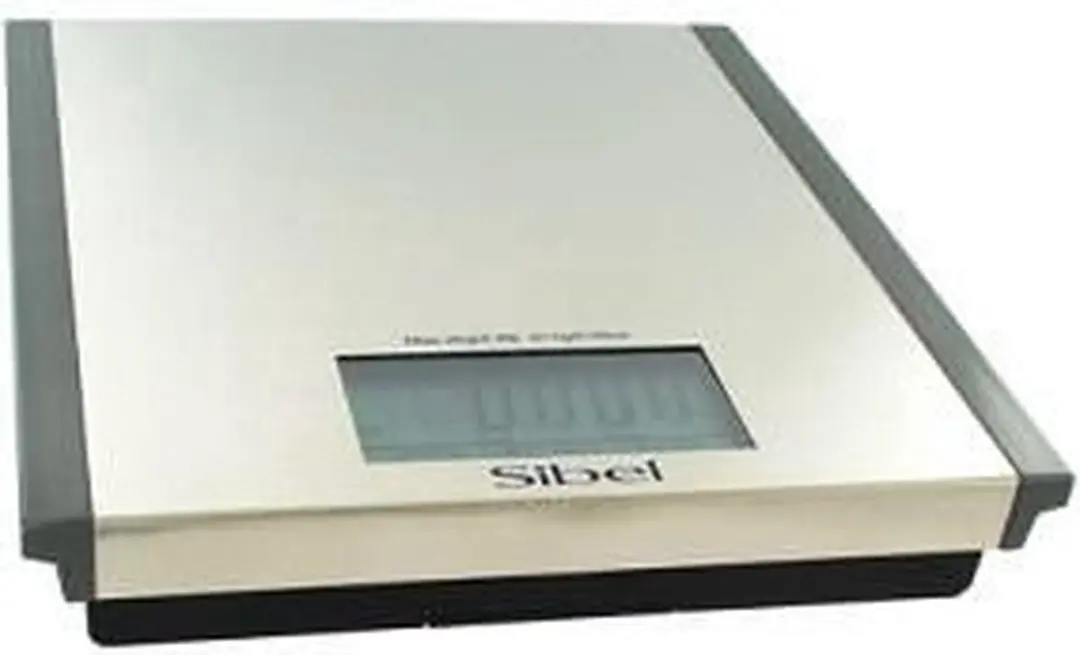 Sibel Steel Style II Elektronische Weegschaal 2000ml - Zwart