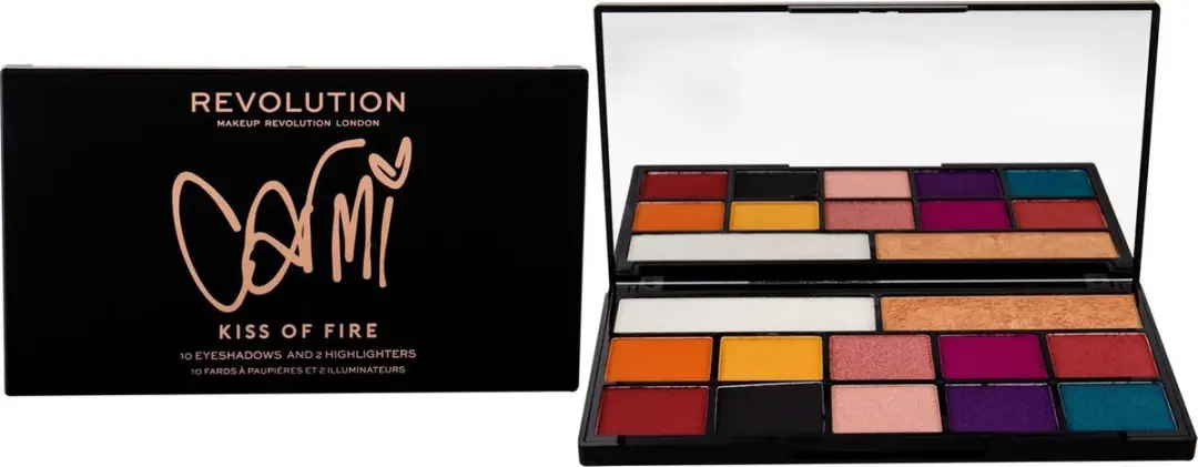 Makeup Revolution Carni Oogschaduw Palette Kiss Of Fire