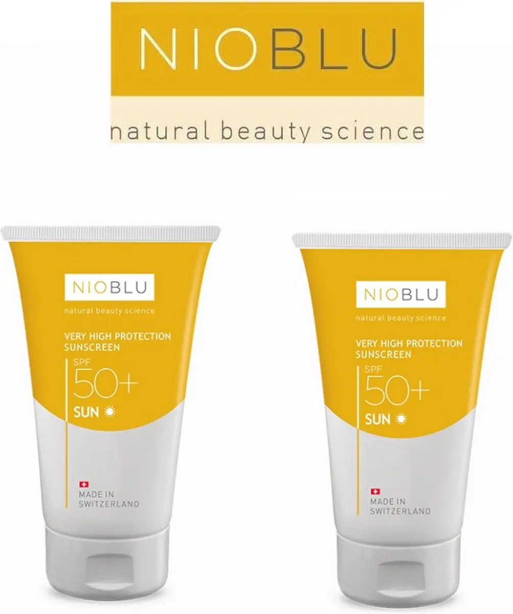 NIOBLU SPF 50 Zonnecrème Duo Pack 2x150ml