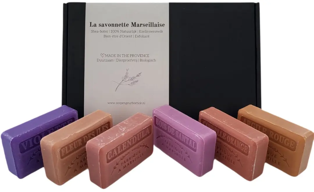 Savon de Marseille Zeep Geschenkset 6x750g