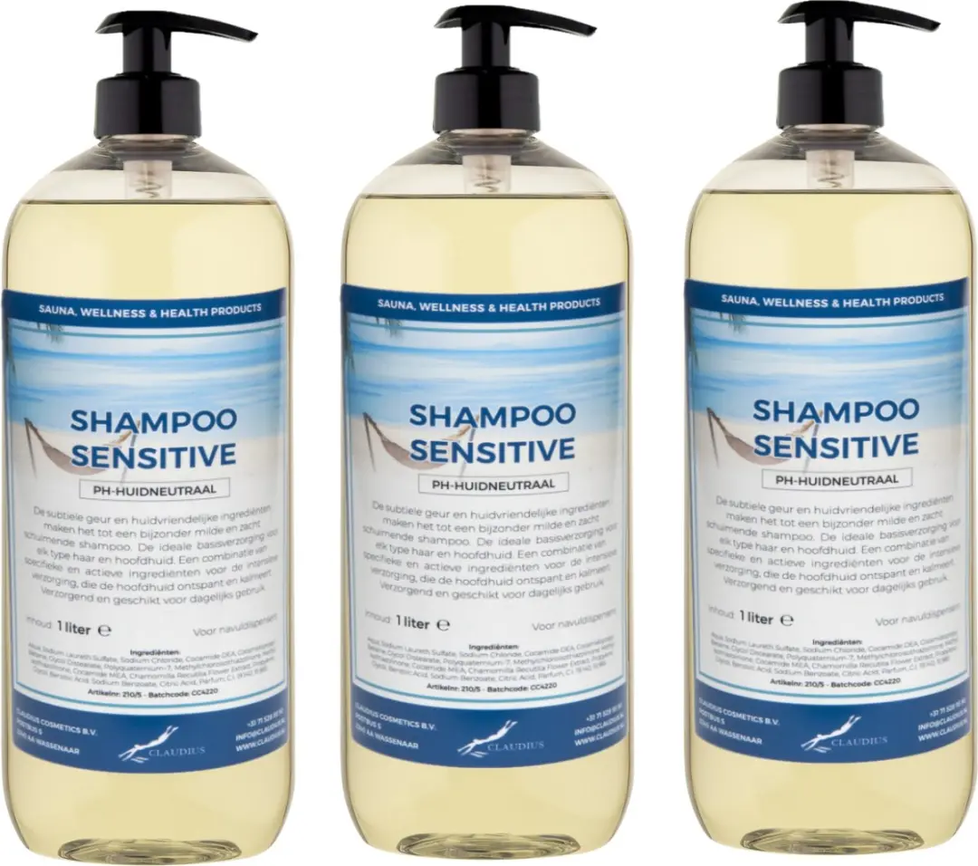 Splashbox Cosmetics Sensitive Care Shampoo 1L