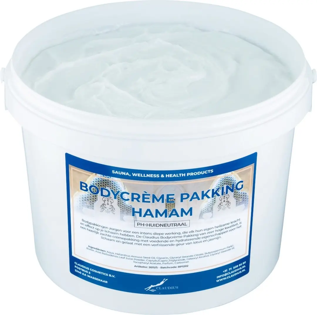 Splashbox Cosmetics Bodycrème Hamam 1L