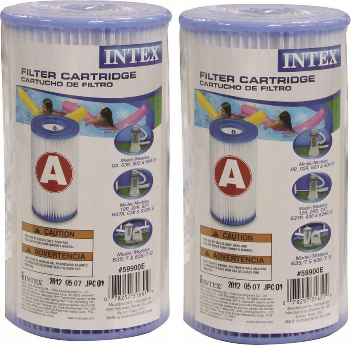 Intex Filterpatroon 20cm