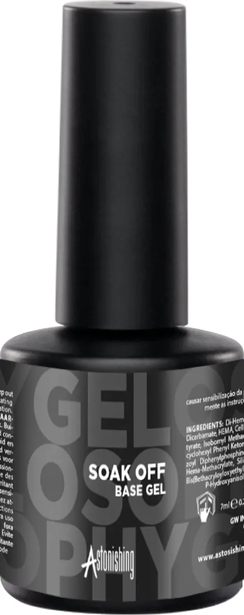 Astonishing Soak Off Base Gel 7ml
