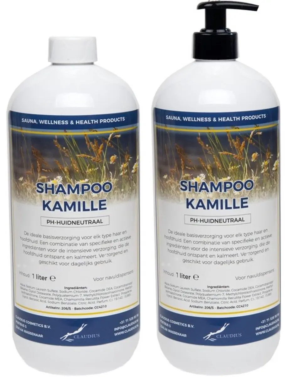 Splashbox Cosmetics Kamille Shampoo 1L