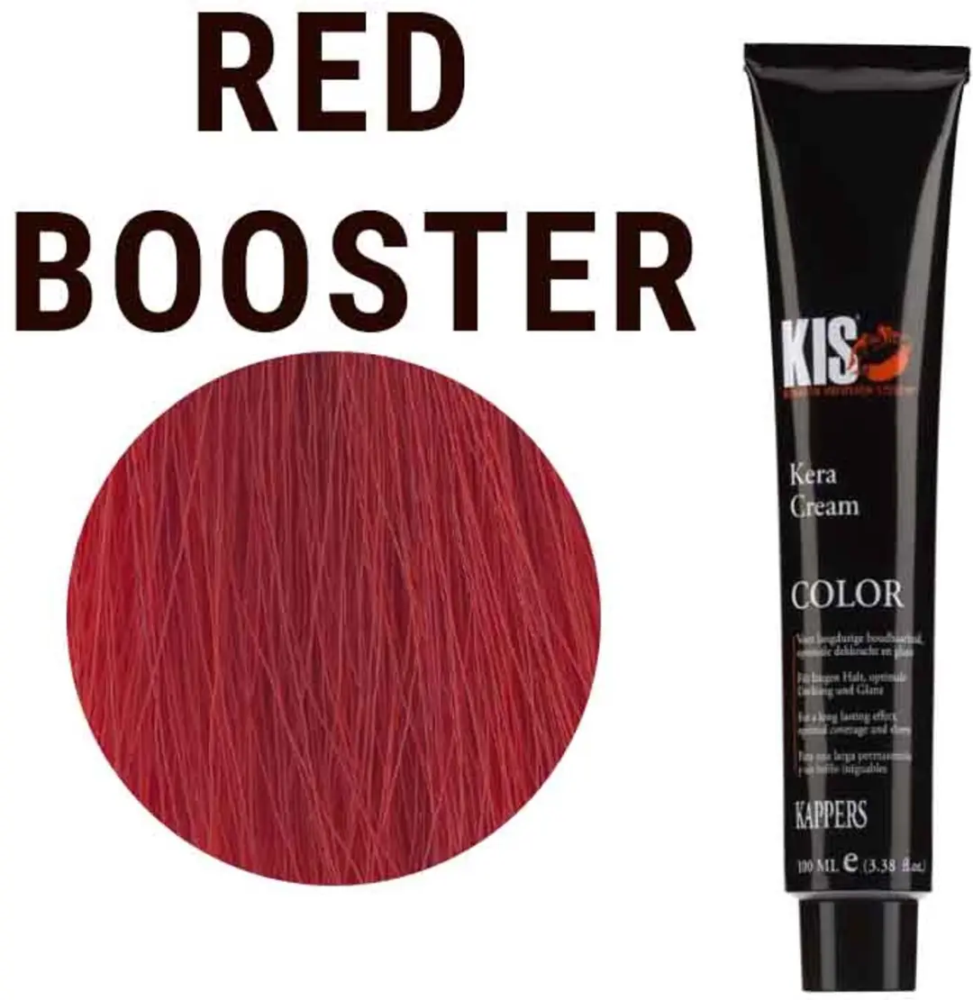 KIS Color Booster RED 100ml - Permanent Haarkleur Rood