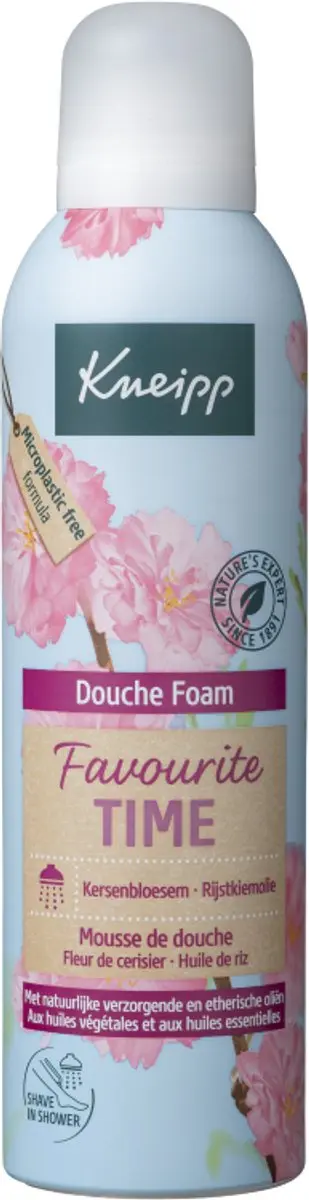 Kneipp Favourite Time Douche Schuim 200ml - 3 Stuks