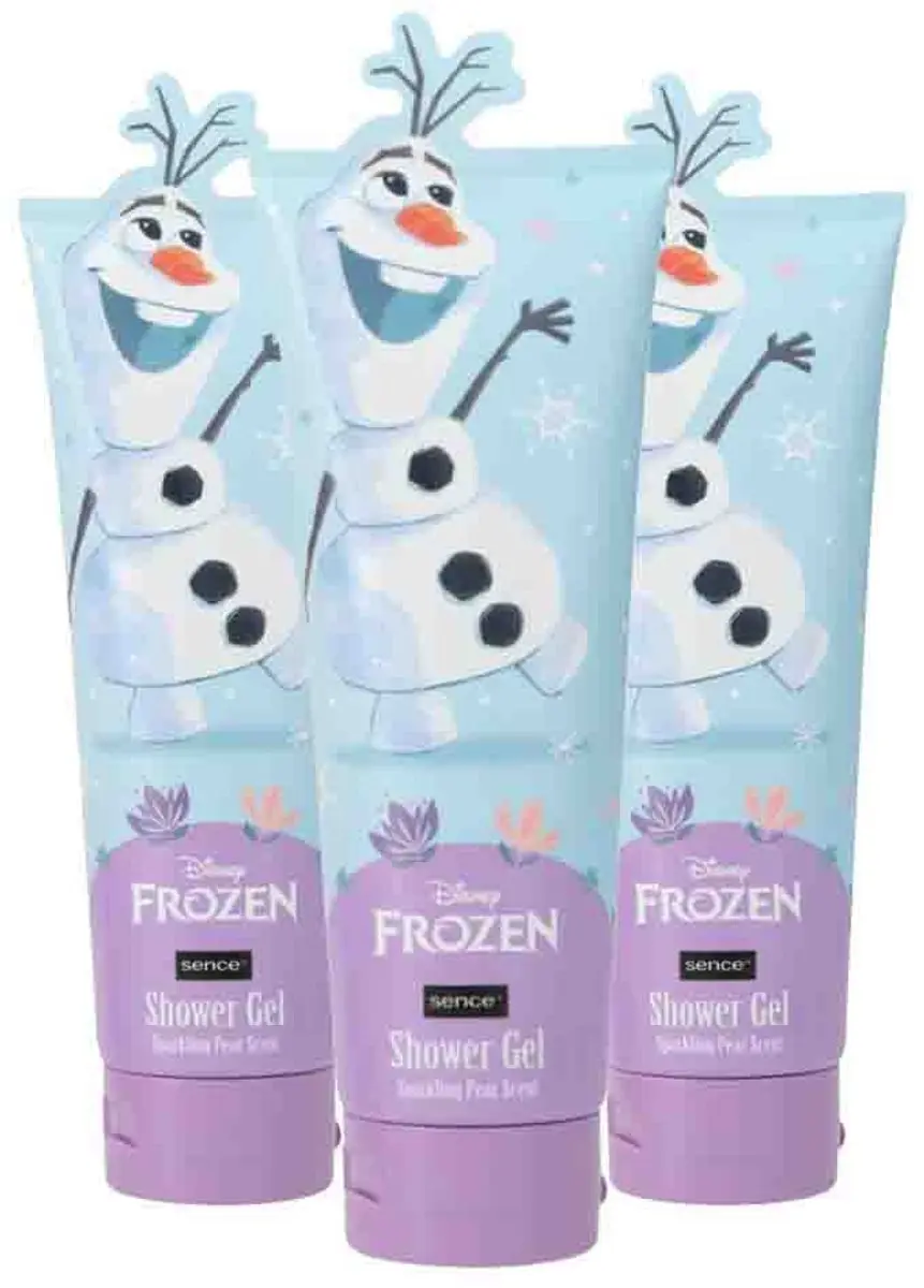 Sence Disney Frozen Olaf Douchegel 250ml - 3 Stuks