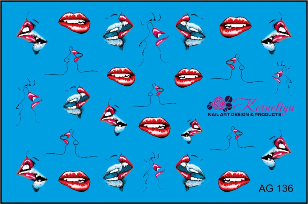 Korneliya Airbrush Waterdecal AG 136