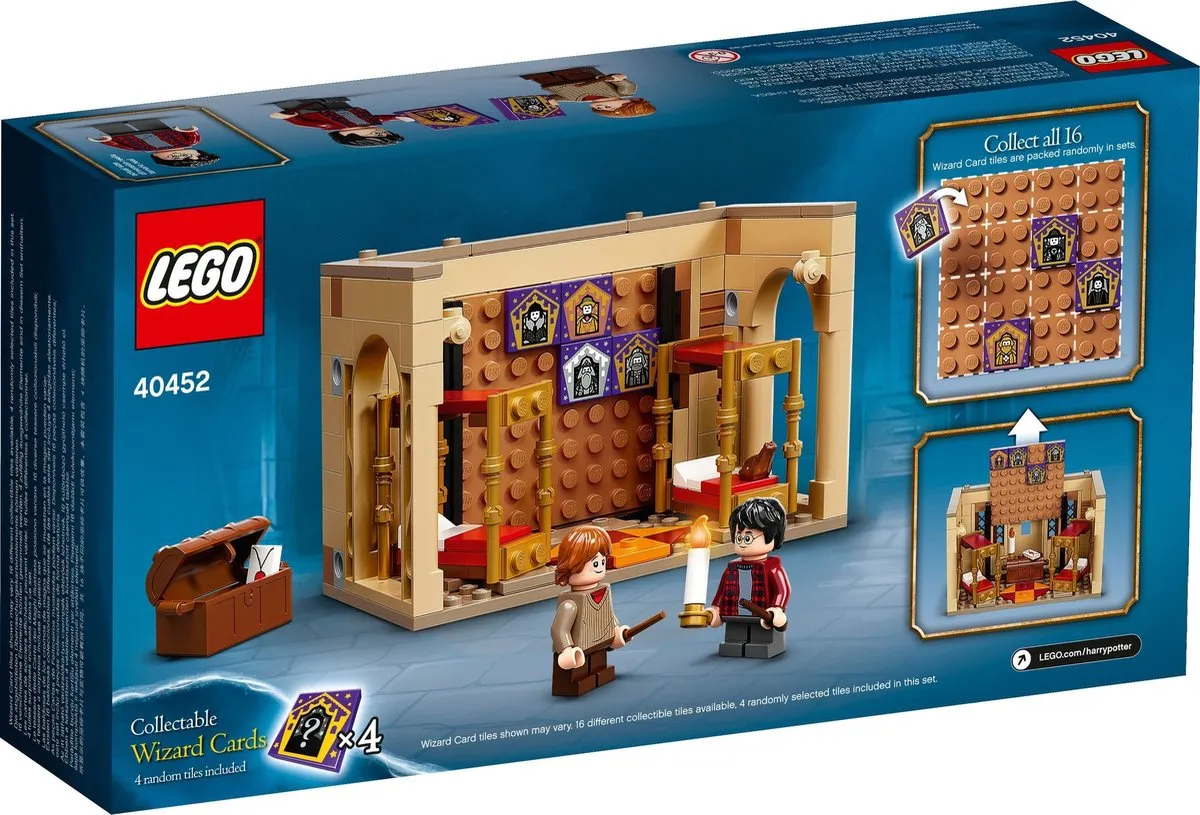 LEGO Harry Potter Zweinstein Griffoendor Slaapzalen 40452 - 148 Stukken