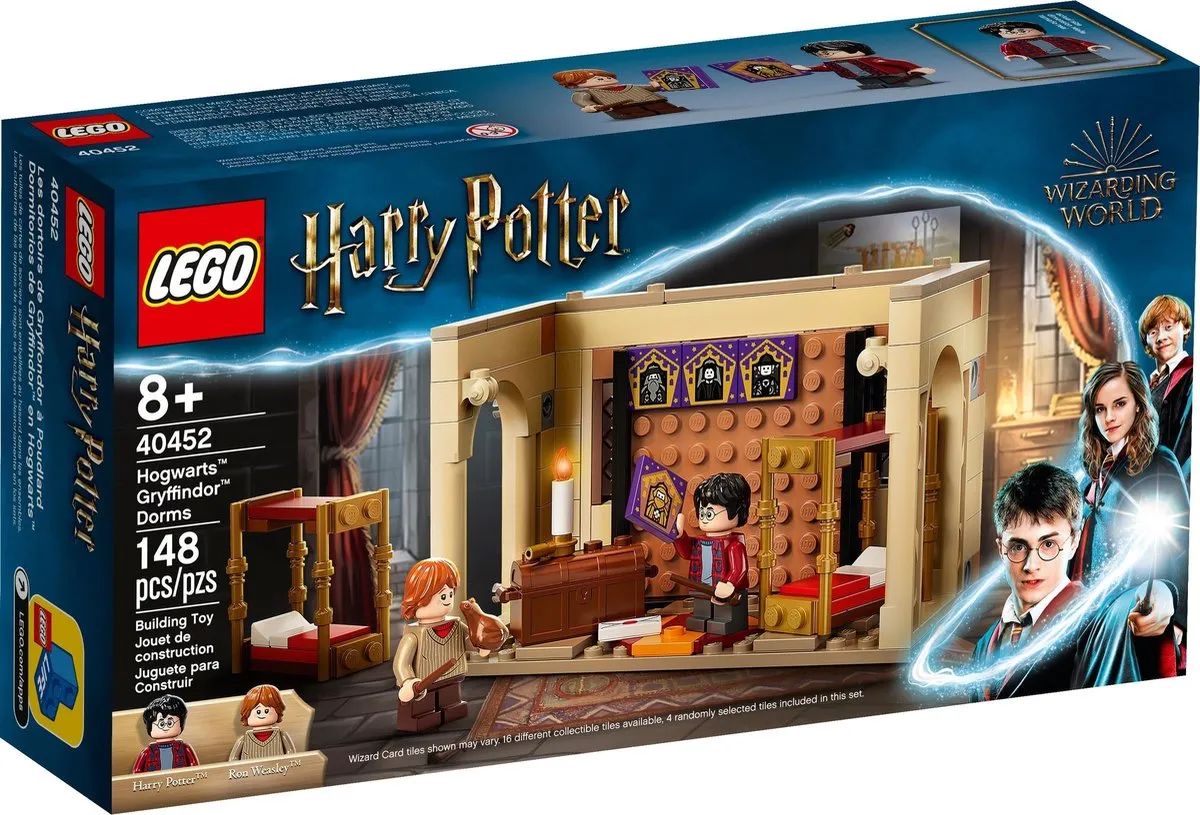 LEGO Harry Potter Zweinstein Griffoendor Slaapzalen 40452