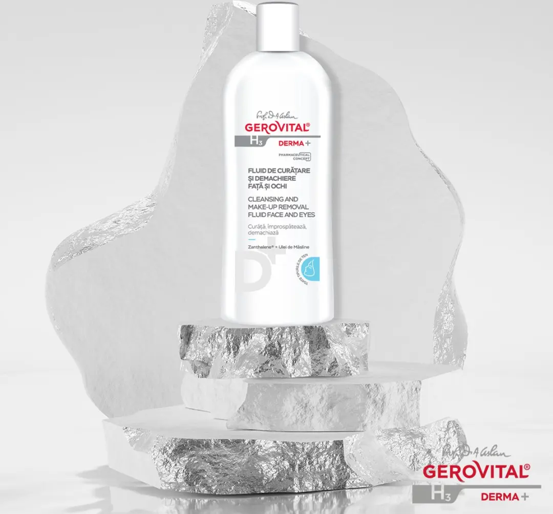 Gerovital H3 Derma+ Cleansing Fluid 200ml