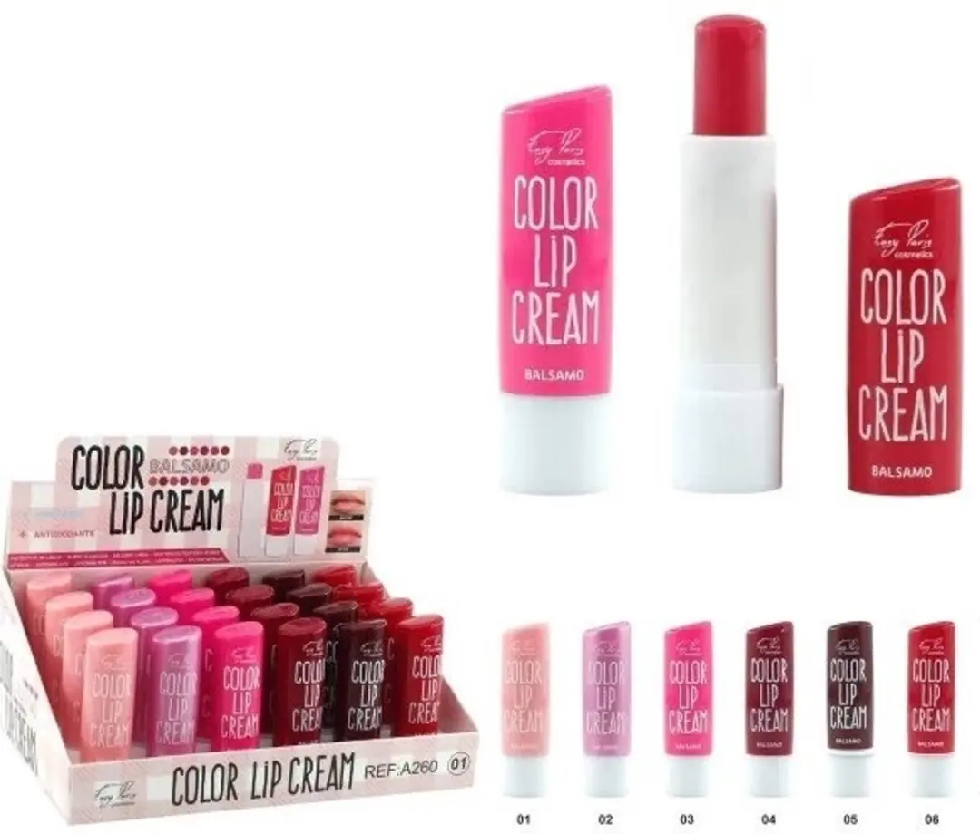 Easy Paris Cosmetics Color Lip Cream Set
