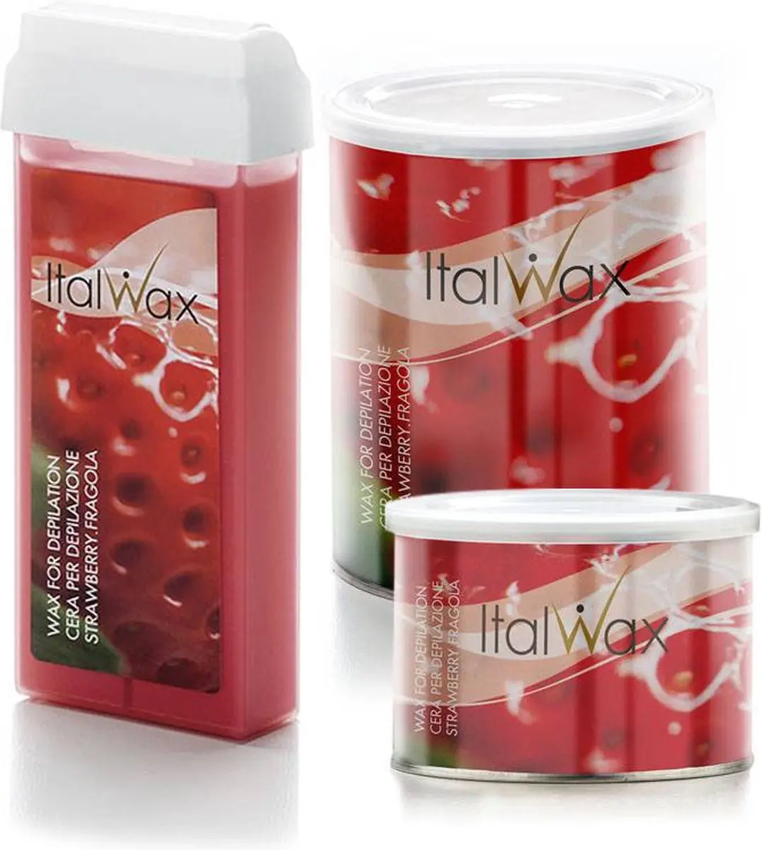 Italwax Aardbei Warme Wax 400ml