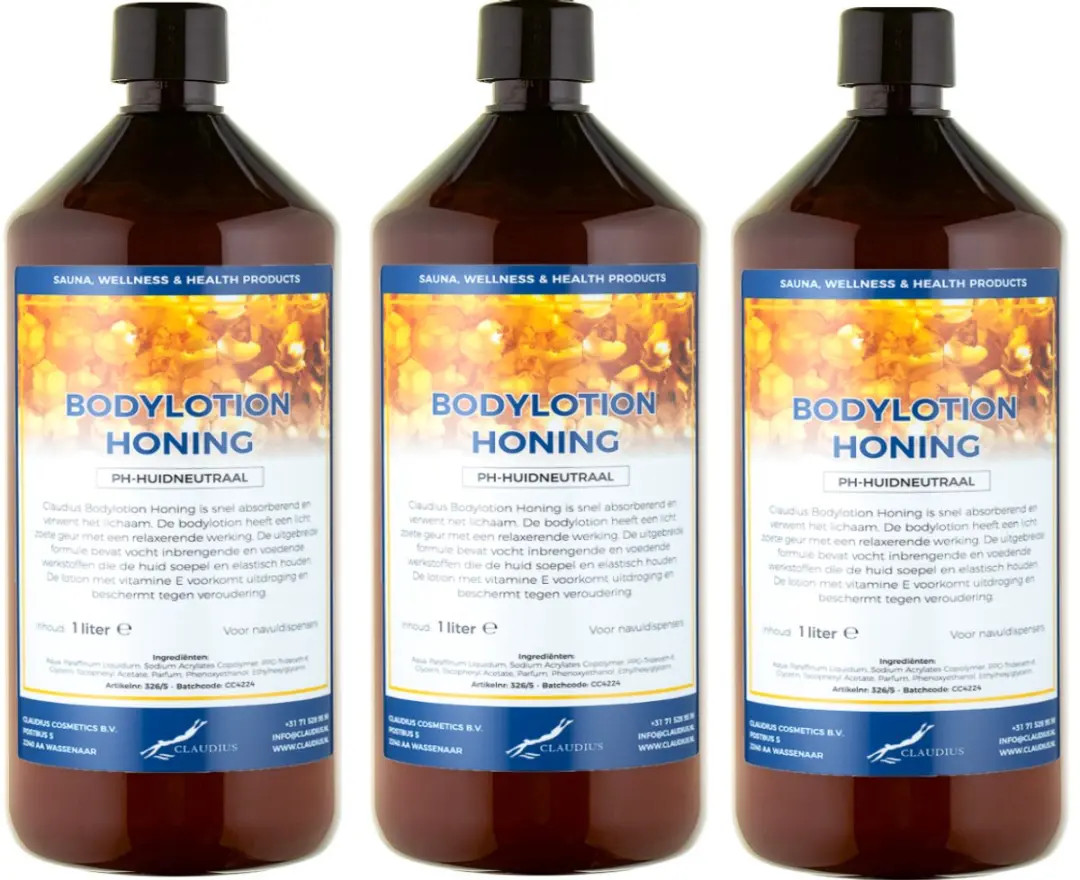 Splashbox Cosmetics Honing Bodylotion 3 Liter