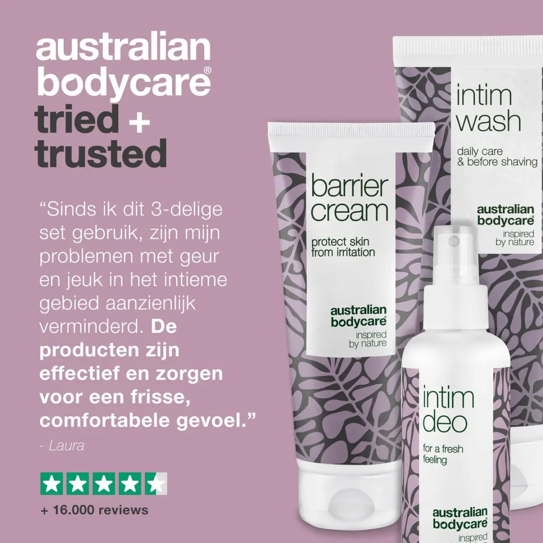 Australian Bodycare Incontinentie Verzorgingspakket 3-delig - 400ml