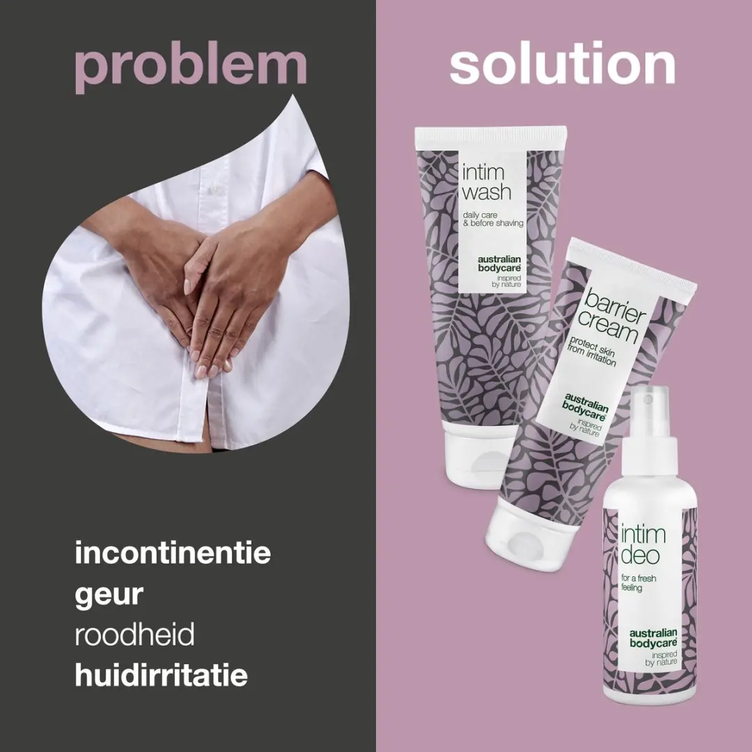 Australian Bodycare Incontinentie Verzorgingspakket 3-delig - 400ml