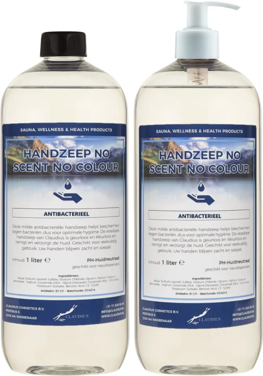 Splashbox Cosmetics Handzeep No Scent No Colour 2 Liter