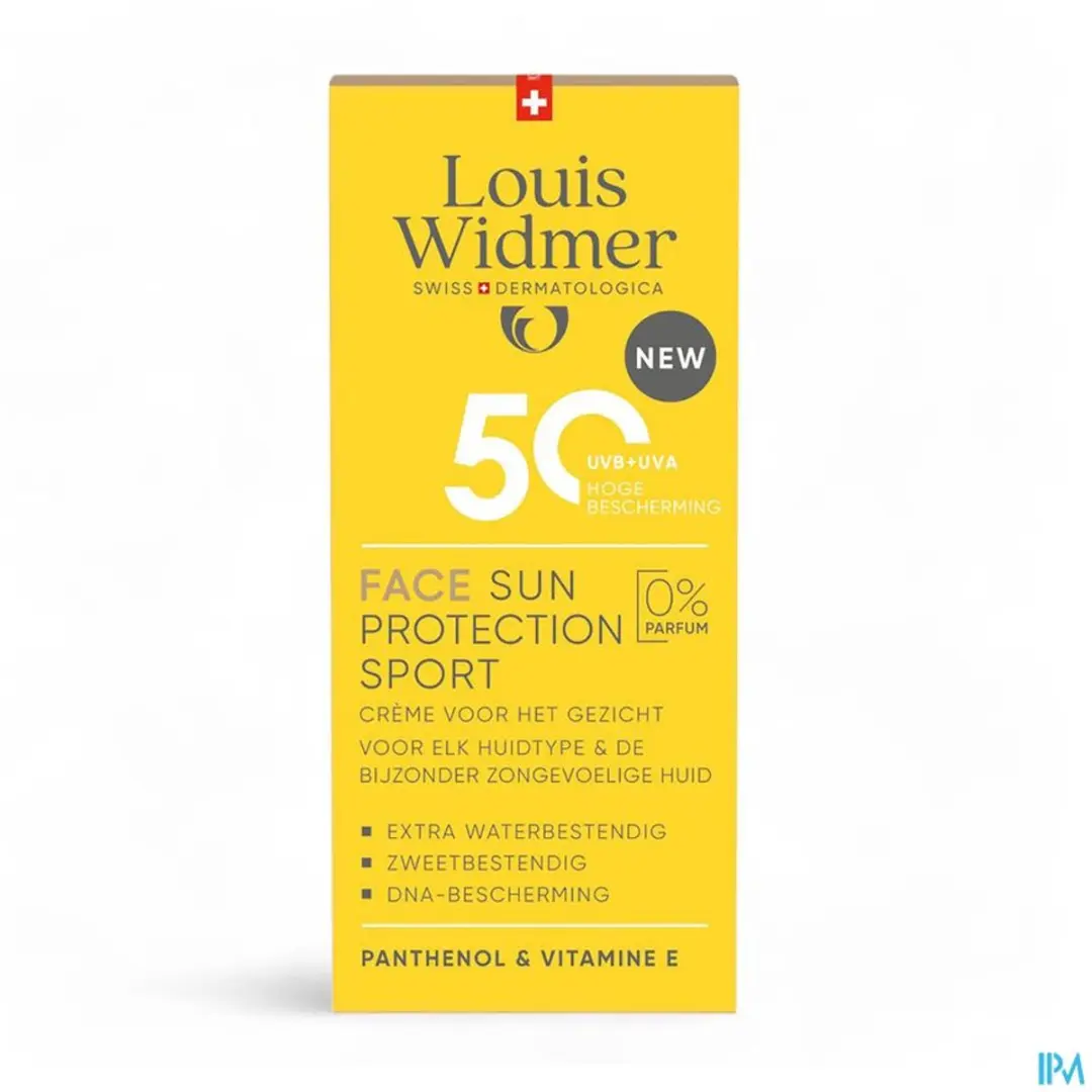 Louis Widmer Gezichtszonnecrème SPF50 50ml