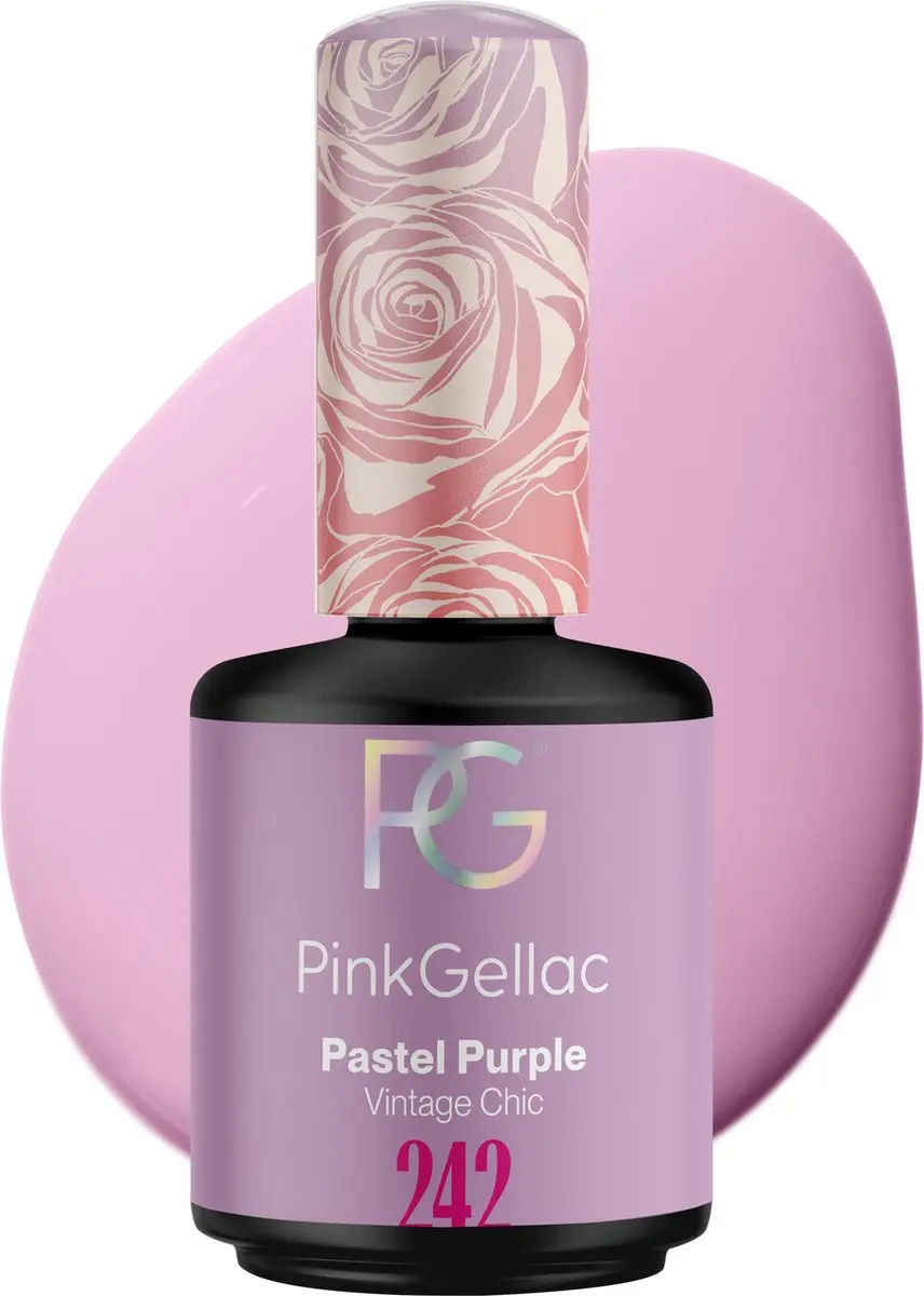 Pink Gellac Pastel Purple 242 Gellak 15ml