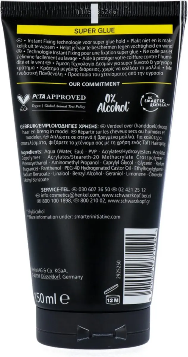 Taft Super Glue Tube 150ml