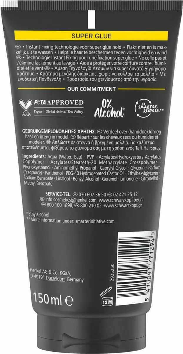 Taft Super Glue Tube 150ml