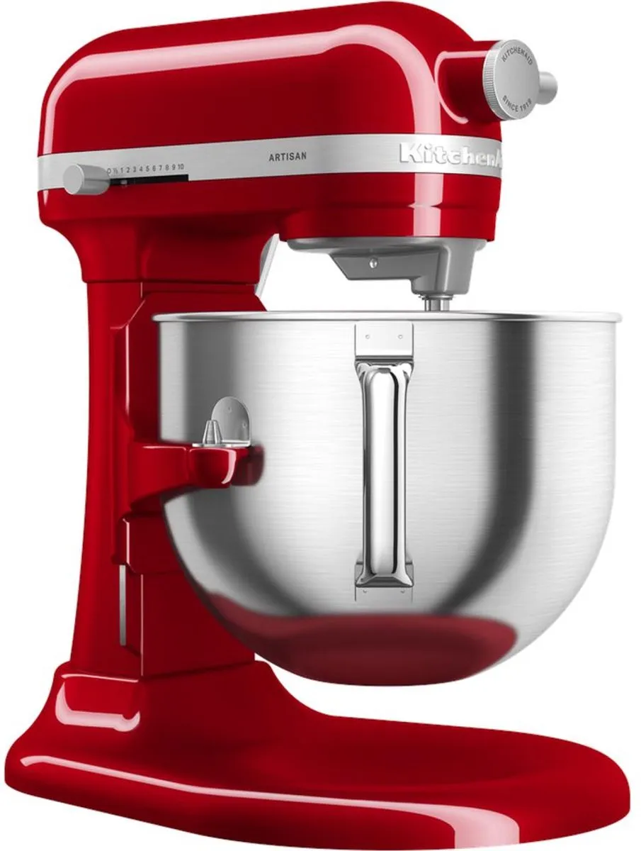 KitchenAid Artisan Keukenmachine 375W - 11 snelheden - 6,6L - Keizerrood