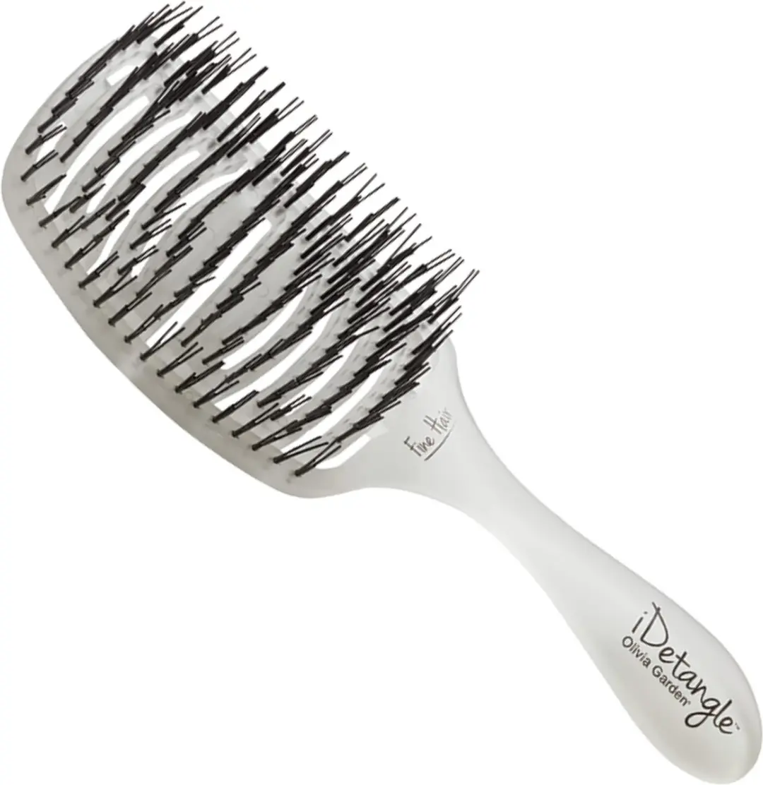 Olivia Garden Care Flex Haarborstel Ice White