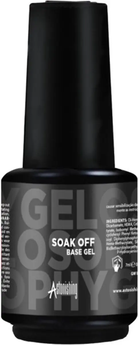 Astonishing Gelosophy Soak Off Base Gel 15ml