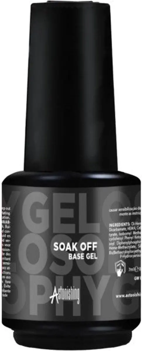 Astonishing Gelosophy Soak Off Base Gel 15ml