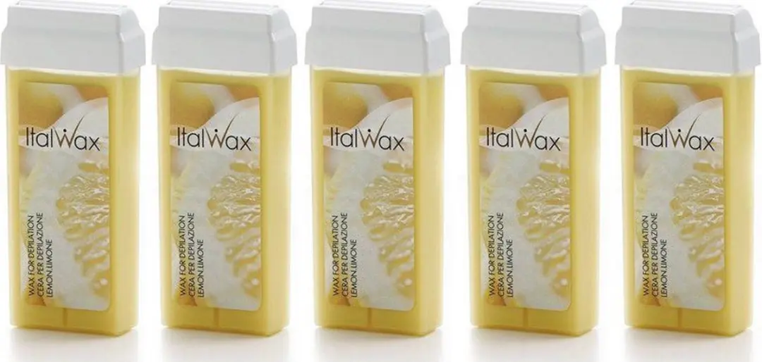 Italwax Lemon Wax Cartridges 5x100ml