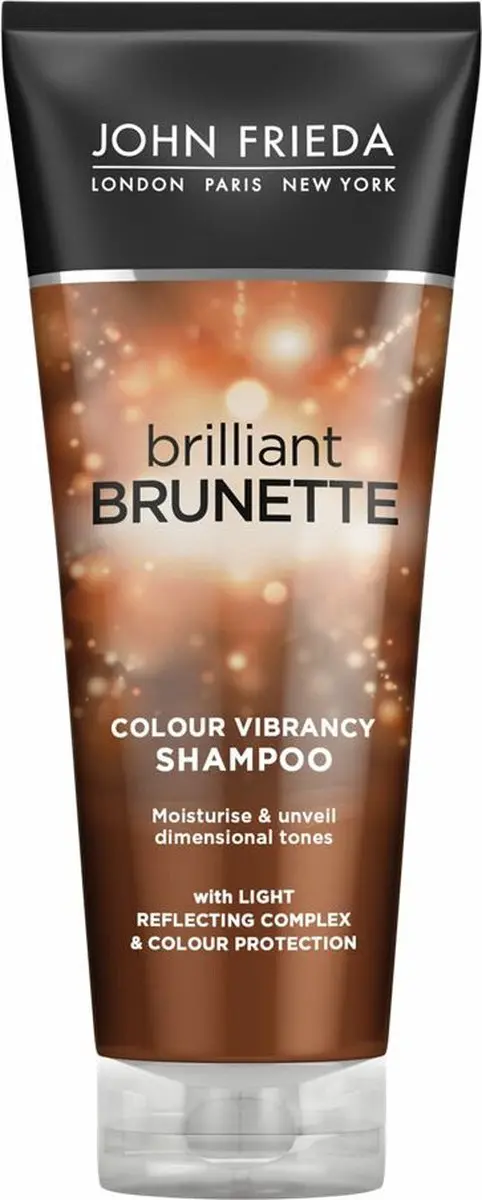 John Frieda Brilliant Brunette Moisturizing Shampoo 250ml