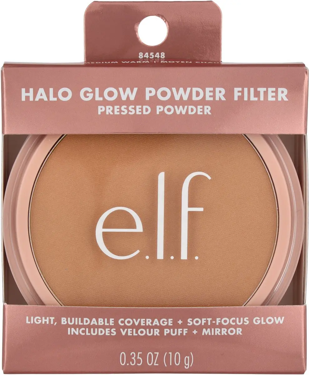 ELF Halo Glow Powder Filter Foundation Medium Warm 10g
