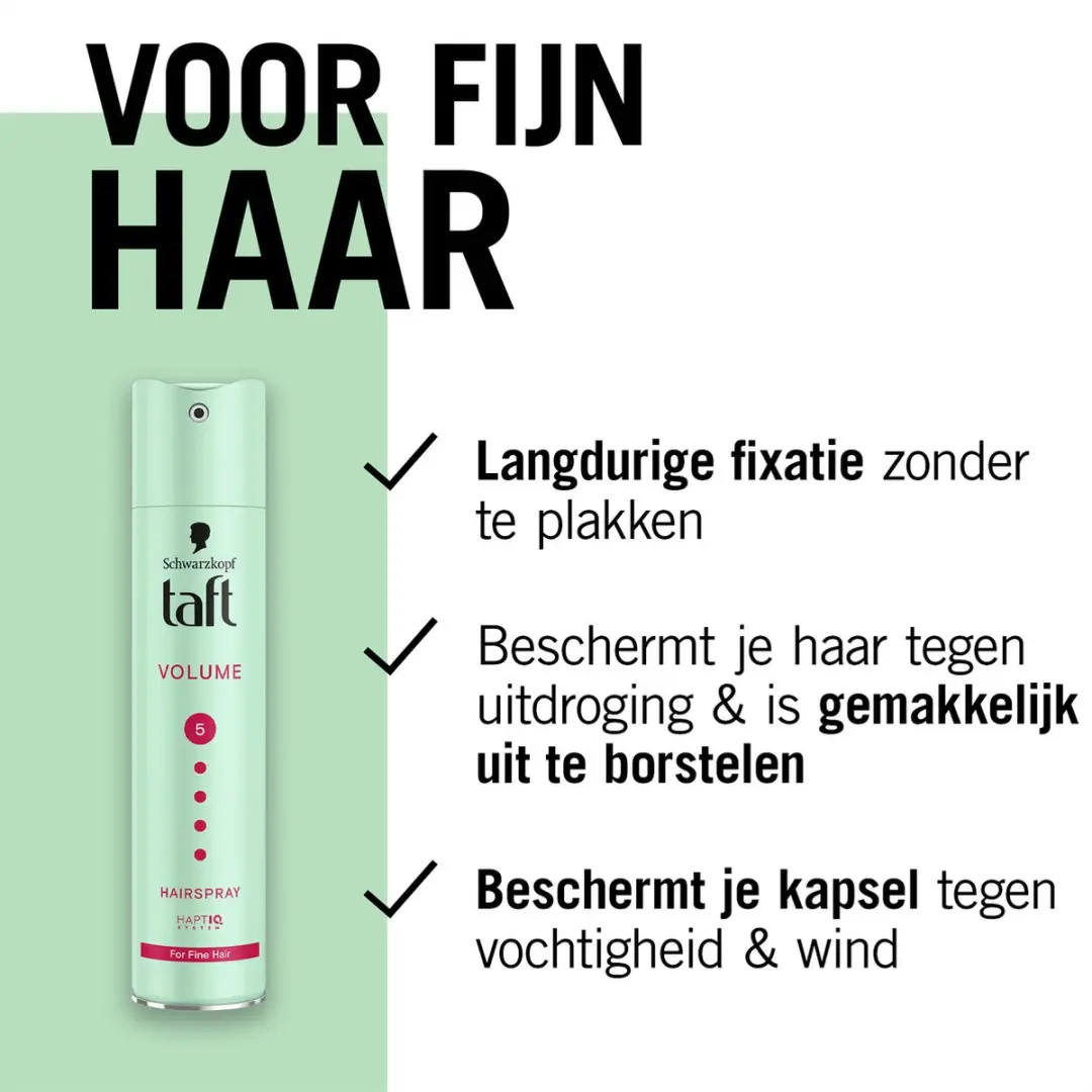 Taft True Volume Mega Strong Haarspray - 6x 250ml