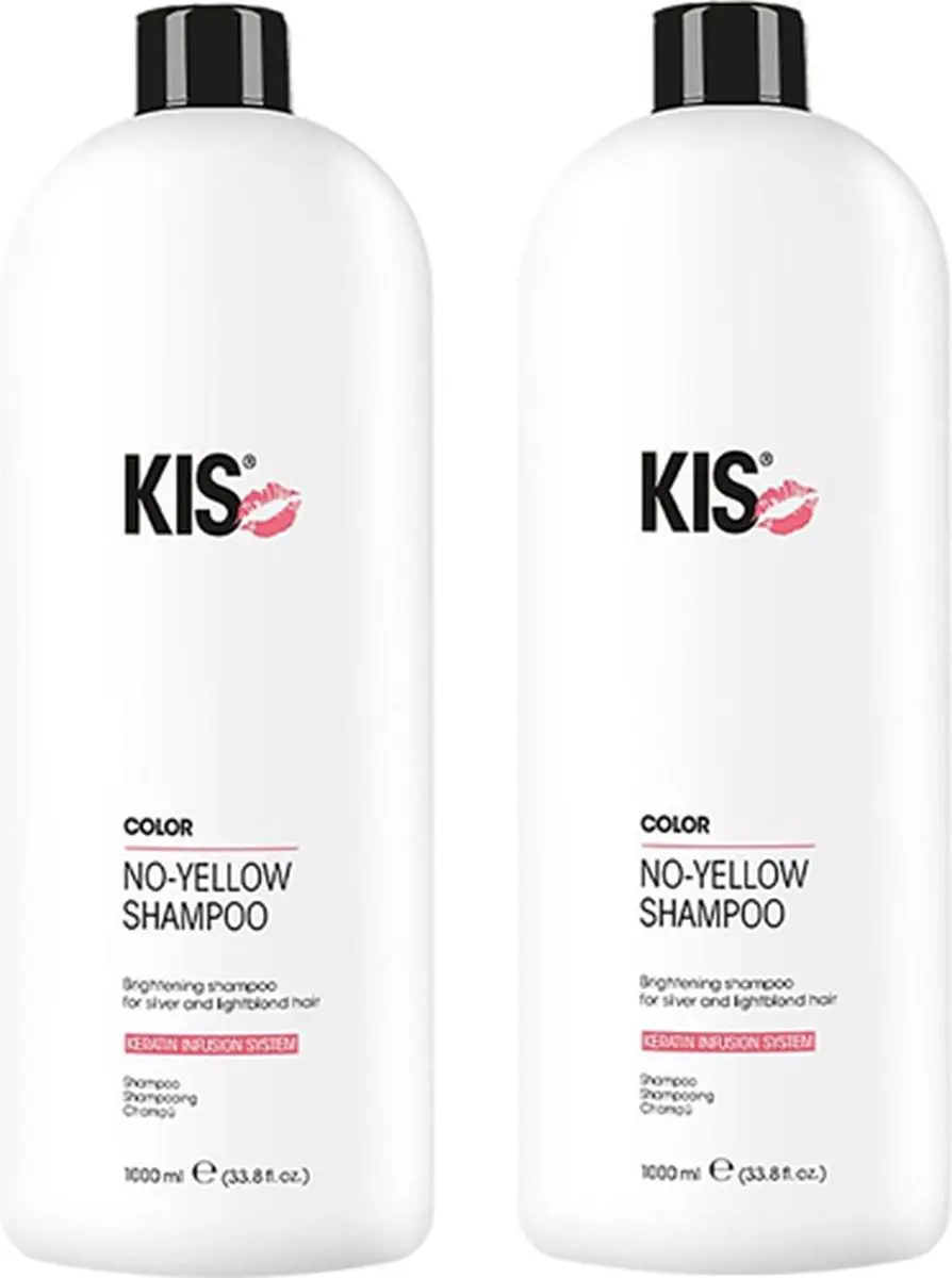 KIS Care No-Yellow Shampoo 2x1000ml