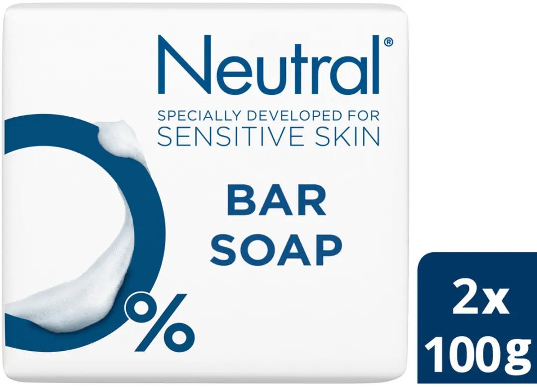 Neutral Bar Soap 2x100g