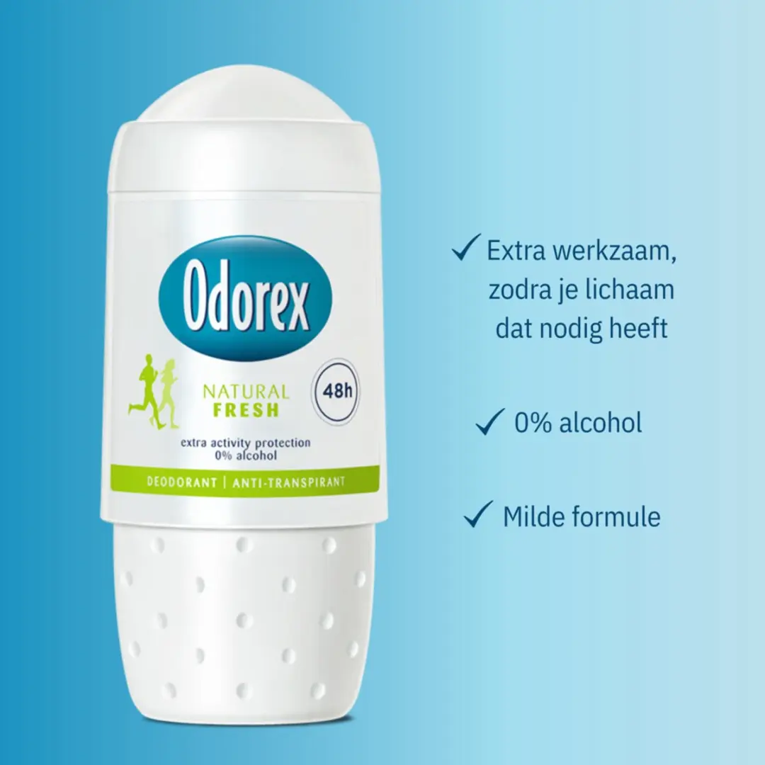 Odorex Deoroller Natural Fresh 50ml