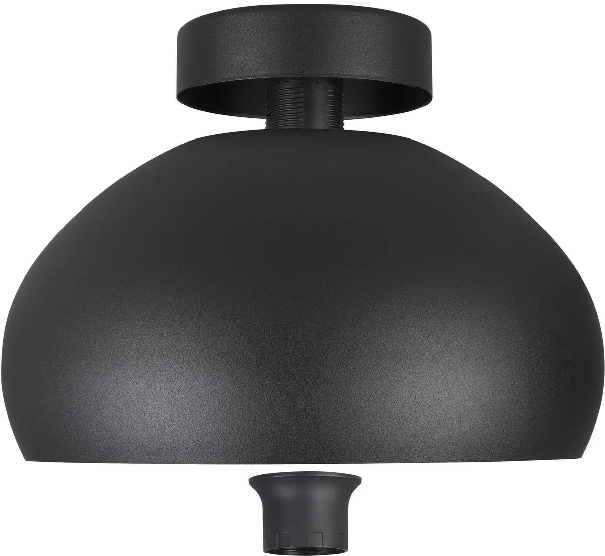 Eglo Mogano 2 Plafondlamp E27 - Ø28cm - Zwart/Koper
