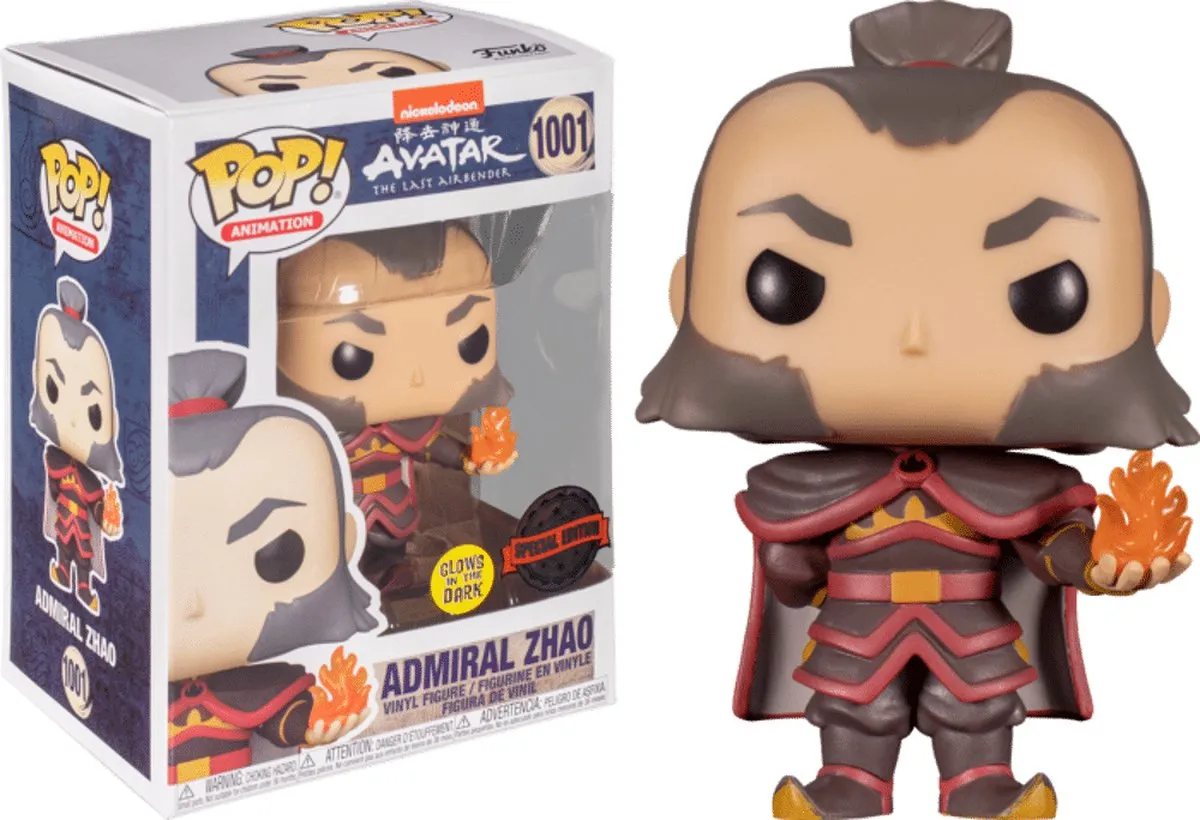 Funko Pop! Avatar Admiral Zhao Fireball GITD - 56965