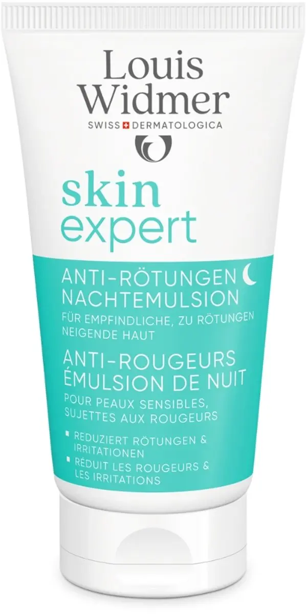 Louis Widmer Skinexpert Anti-Roodheid Nachtemulsie 50ml