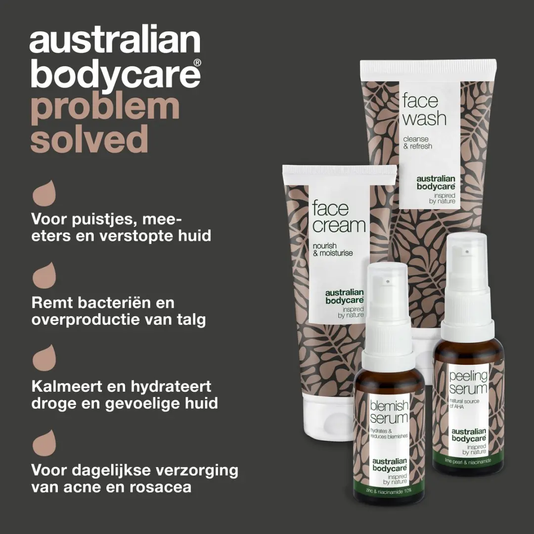 Australian Bodycare 4-Delig Pakket Onzuivere Huid - 360ml